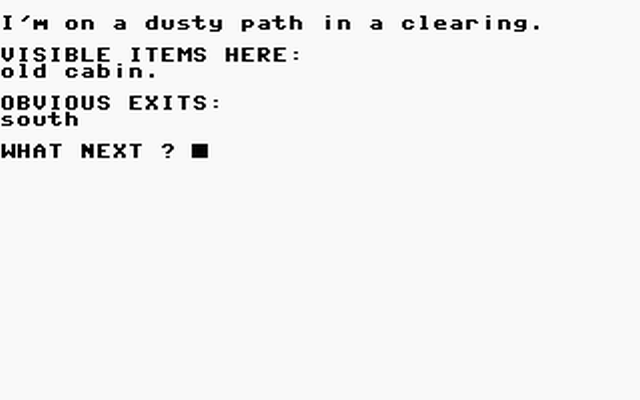 Adventure 1 — ss (UK)