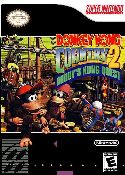 Donkey Kong Country 2 - Diddy's Kong Quest box art