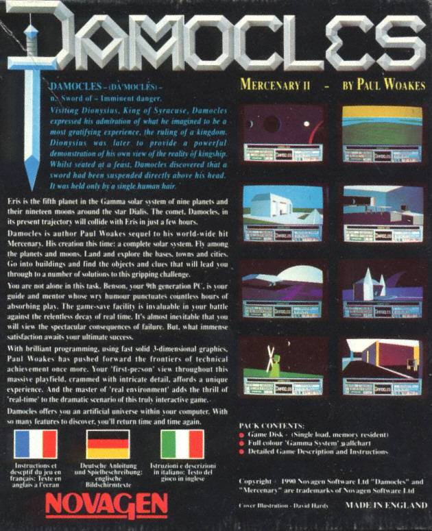 Damocles - Mercenary II — box-2D-back (WOR)