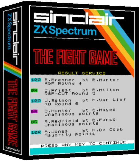 Fight Game, The — box-3D (SS)