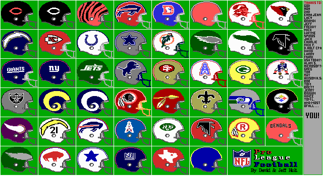 NFL Pro League Football: New 1991 Version — sstitle (WOR)