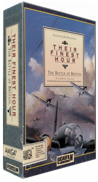 Their Finest Hour - The Battle of Britain — box-3D (EU)