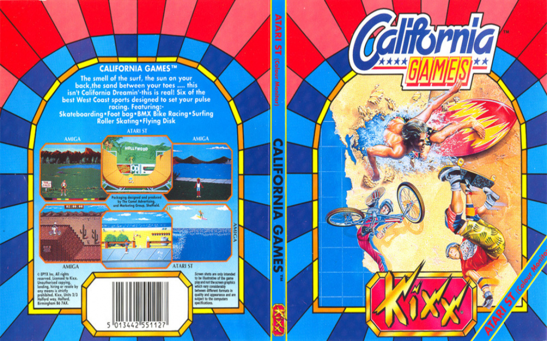California Games — box-texture (EU)