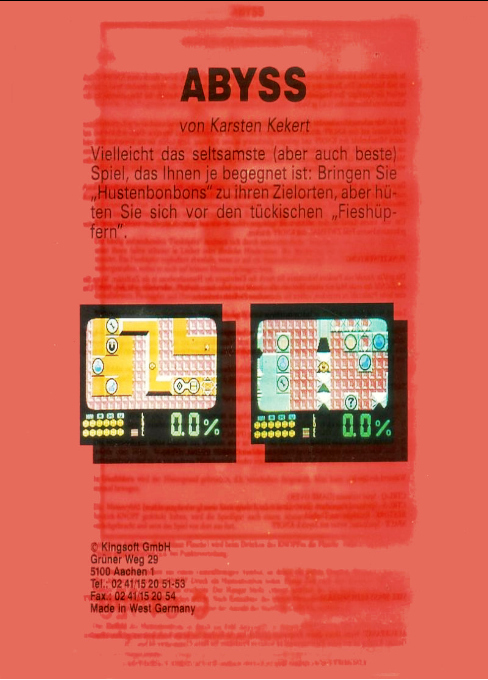 Abyss — box-2D-back (EU)
