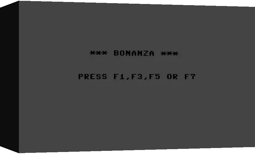 Bonanza — box-3D (WOR)