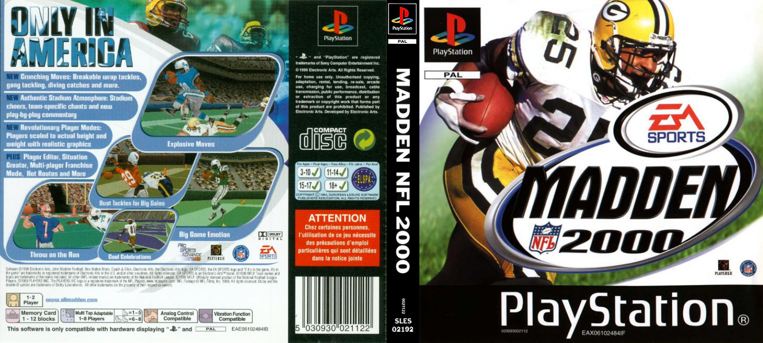 Madden Nfl 2000 — box-texture (EU)
