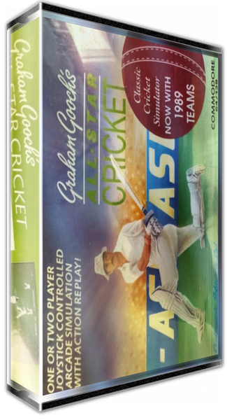 Graham Gooch's All Star Cricket — box-3D (EU)