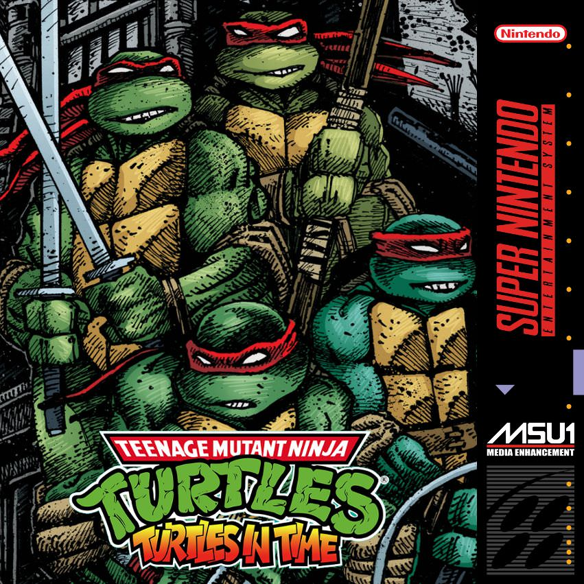 Teenage Mutant Ninja Turtles IV : Turtles in Time box art