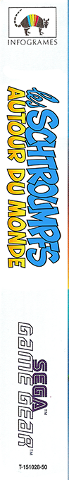 Smurfs Travel The World, The — box-2D-side (EU)