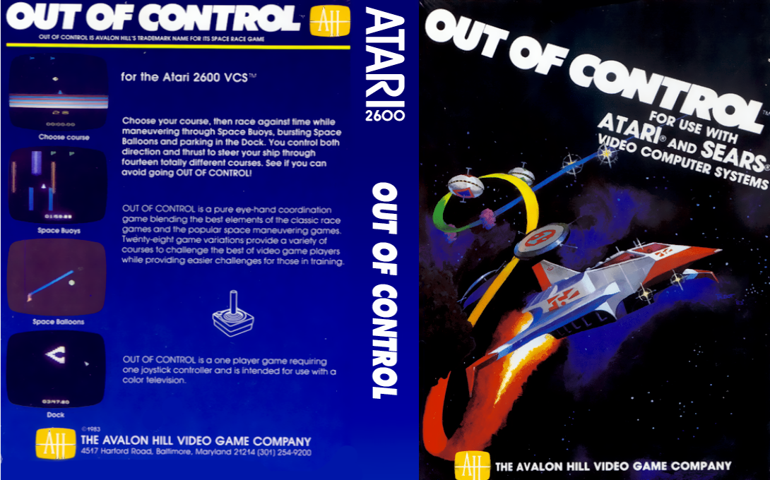 Out Of Control — box-texture (US)