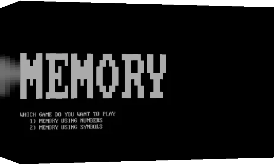 Memory — box-3D (WOR)