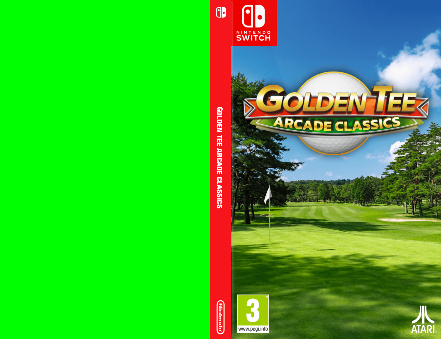 Golden Tee Arcade Classics — box-texture (EU)