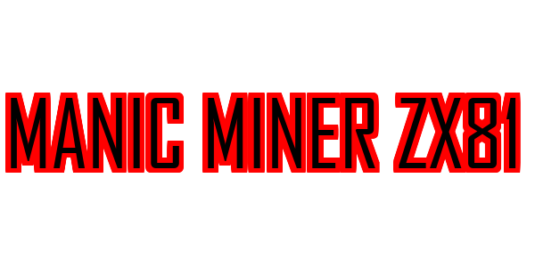 Manic Miner Zx81 — wheel-hd (SS)