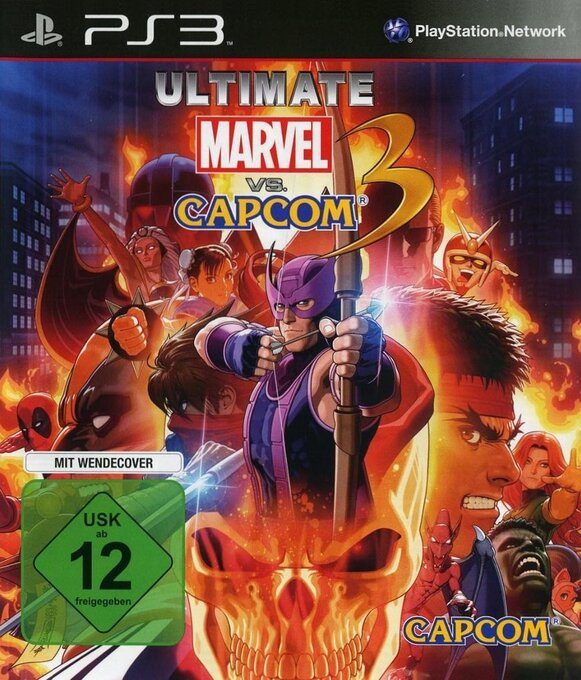 Ultimate Marvel vs. Capcom 3 — box-2D (DE)