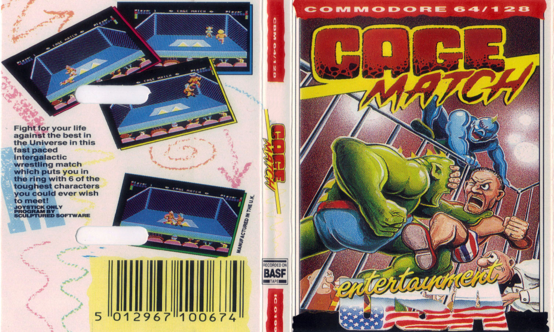 Intergalactic Cage Match — box-texture (EU)