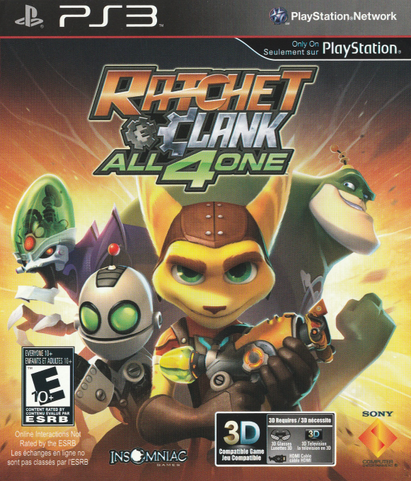 Ratchet & Clank - All 4 One — box-2D (CA)