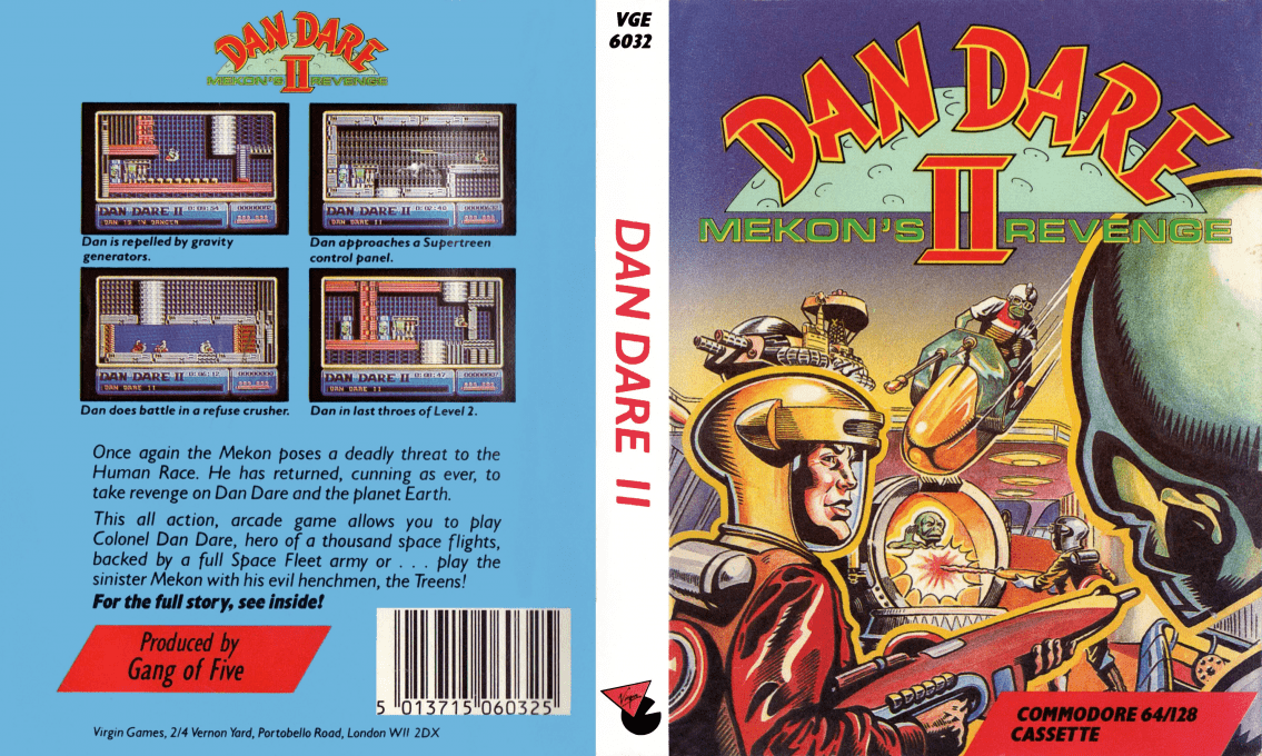 Dan Dare II : Mekon's Revenge — box-texture (EU)