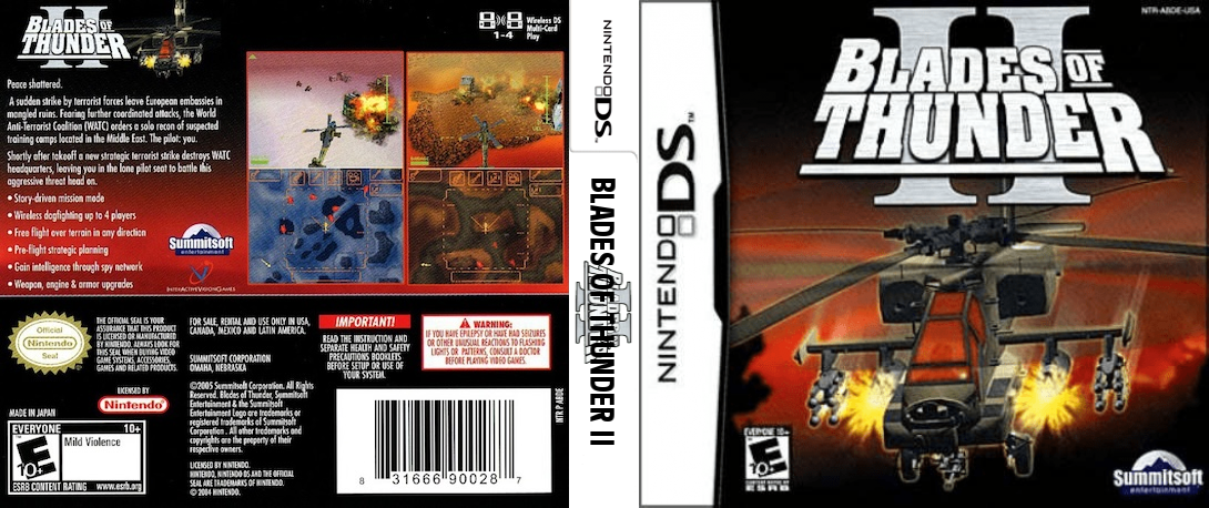 Blades of Thunder II — box-texture (US)