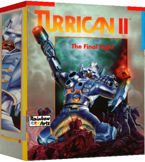 Turrican 2 - The Final Fight — box-3D (EU)