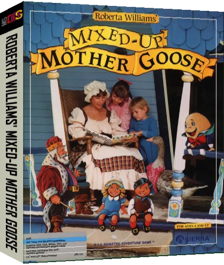 Roberta Williams' Mixed-Up Mother Goose — box-3D (US)