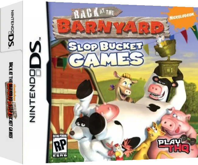 Back at the Barnyard - Slop Bucket Games — box-3D (US)