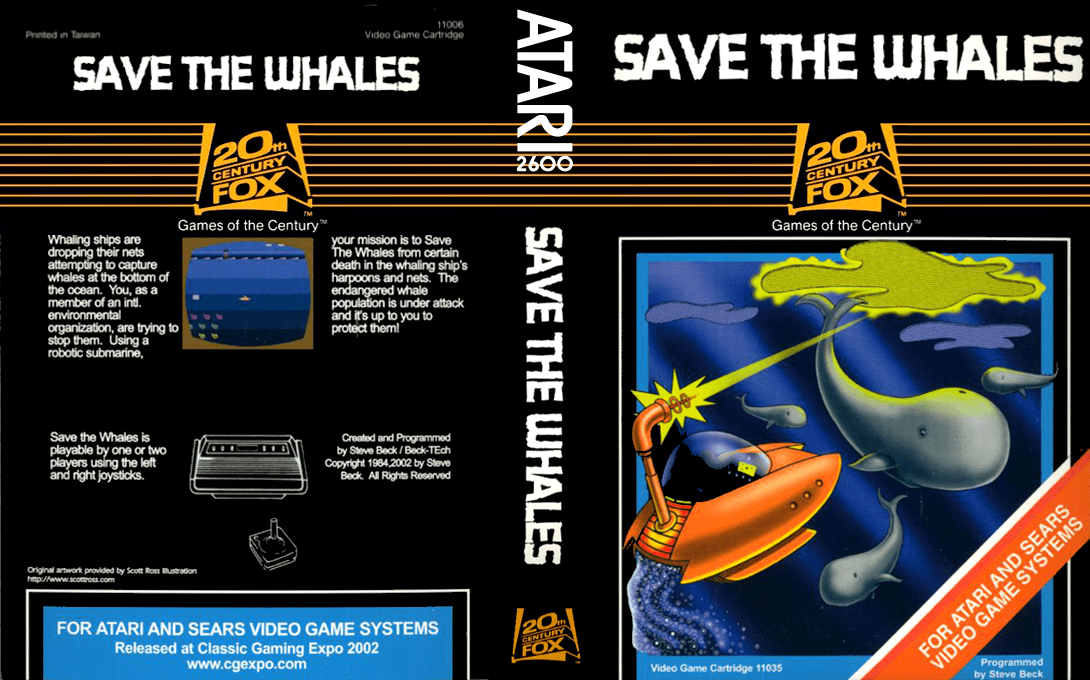 Save The Whales — box-texture (US)