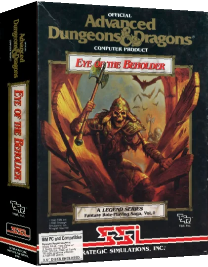 Eye Of The Beholder — box-3D (US)