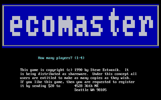 EcoMaster box art