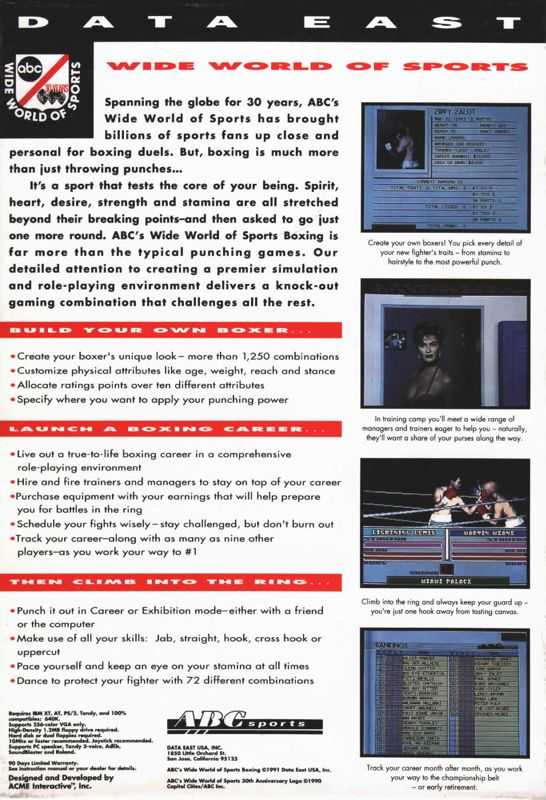 TV Sports Boxing — box-2D-back (US)