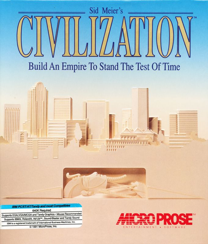 Sid Meier's Civilization box art