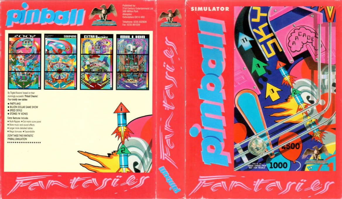 Pinball Fantasies — box-texture (EU)