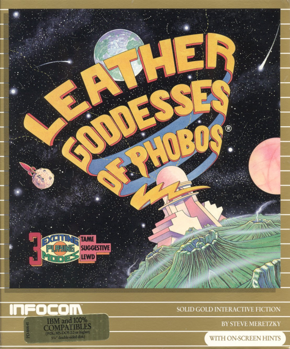 Leather Goddesses Of Phobos box art
