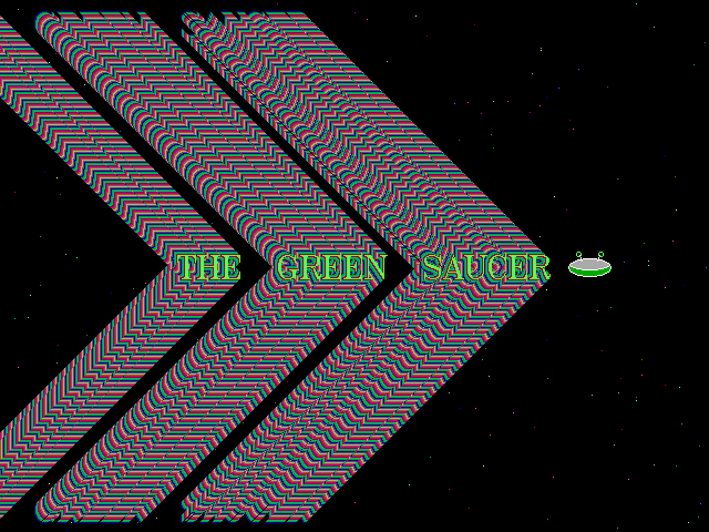 The Green Saucer box art