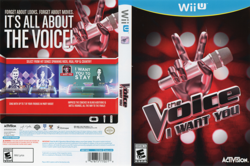 Voice, The - I Want You — box-texture (US)