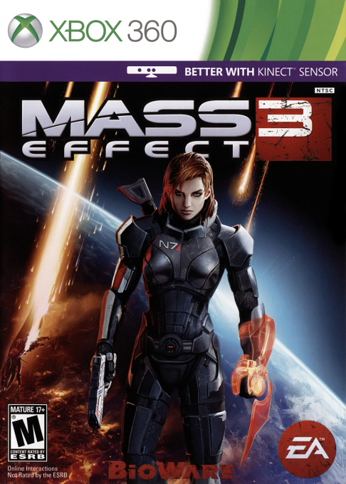 Mass Effect 3 box art