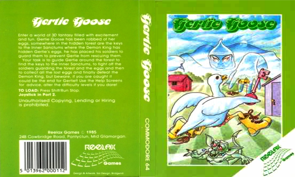 Gertie Goose : The Lost Eggs — box-texture (EU)