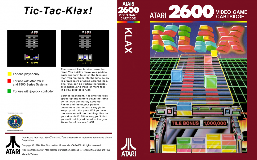 Klax — box-texture (EU)