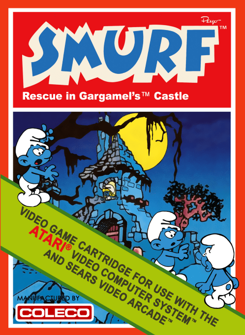 Smurf - Rescue In Gargamel's Castle box art