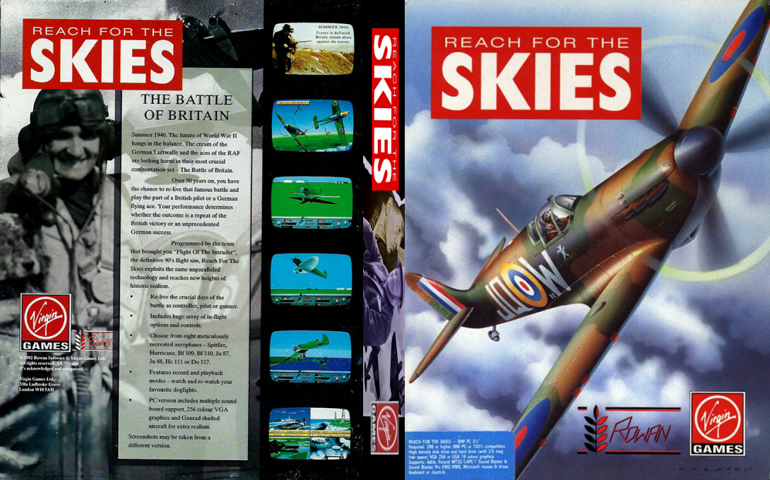 Reach For The Skies — box-texture (EU)