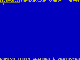 Danton Trash Cleaner And Destroyer — ss (WOR)