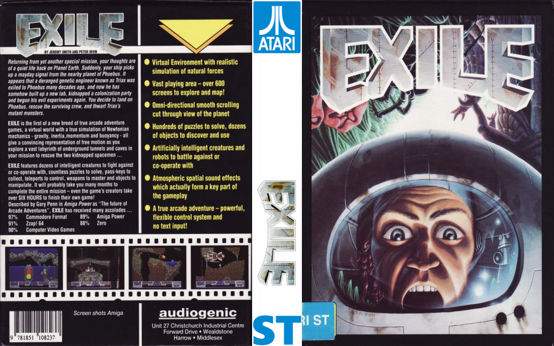 Exile — box-texture (UK)