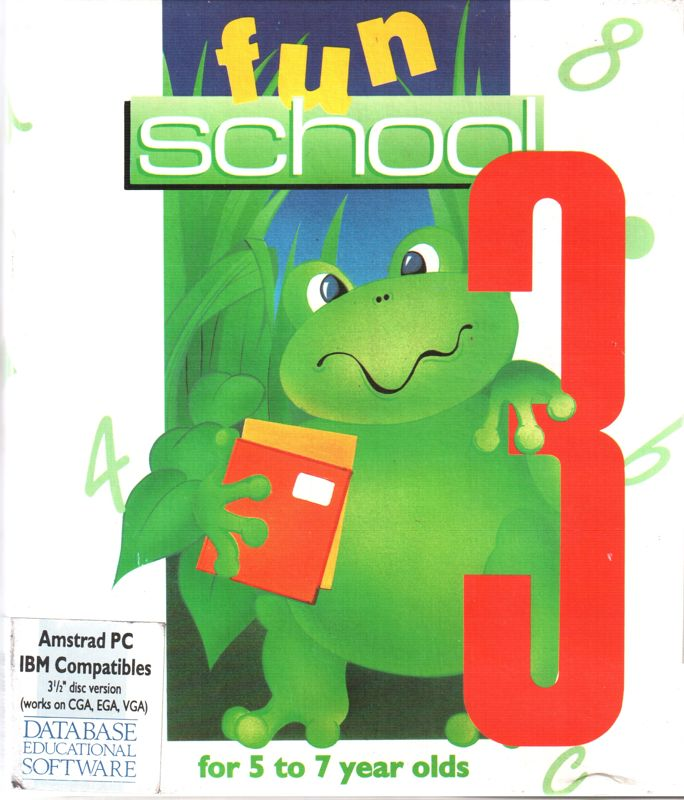 Fun School 3 - for 5 to 7 Year Olds box art