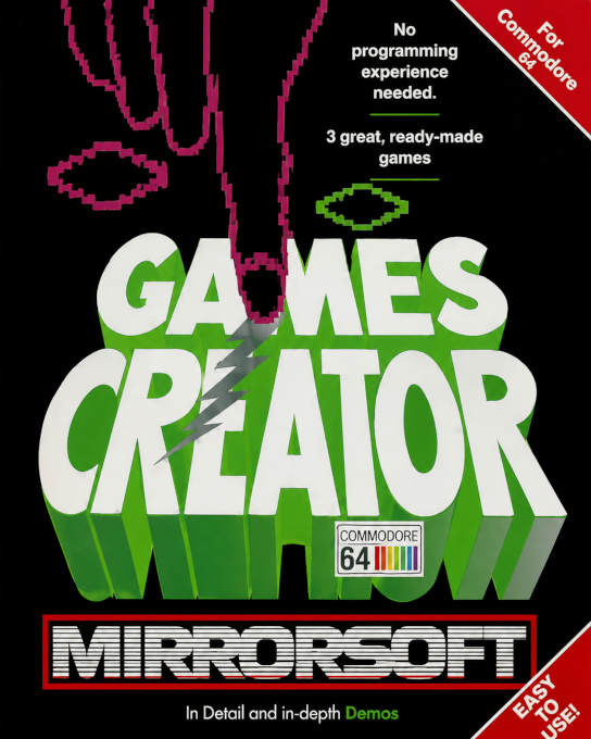 Games Creator, The box art