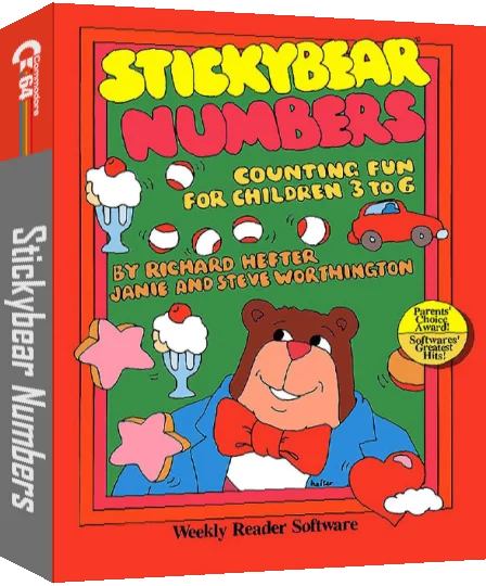 Stickybear Numbers — box-3D (US)
