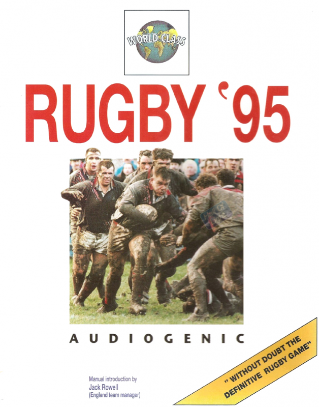 World Class Rugby '95 box art