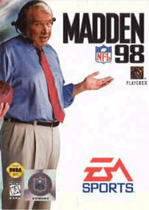 Madden NFL 98 box art