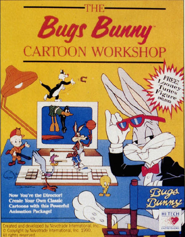 Bugs Bunny Cartoon Workshop, The box art