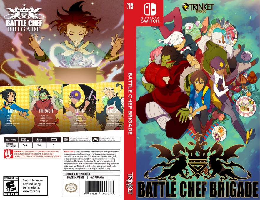 Battle Chef Brigade — box-texture (US)