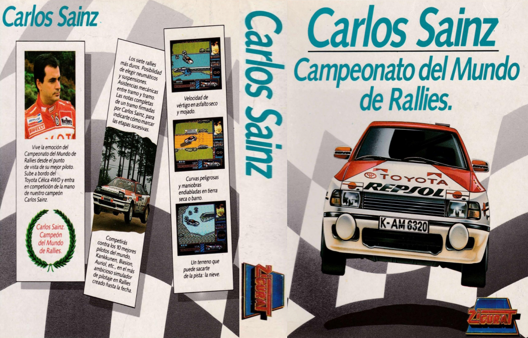 Carlos Sainz - Campeonato del Mundo de Rallies — box-texture (SP)