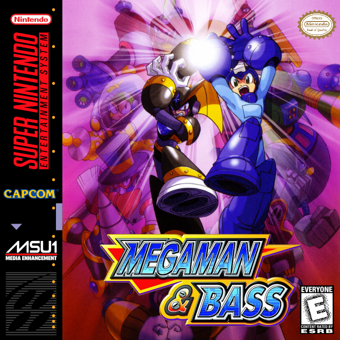 Rockman And Forte — box-2D (US)